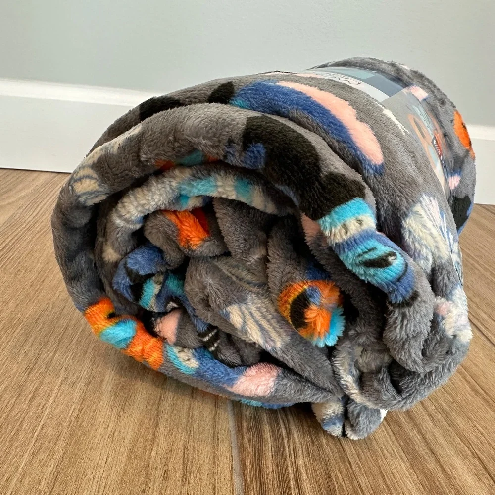 Disney Halloween Stitch Oversized Plush Throw Blanket 5x6 ft